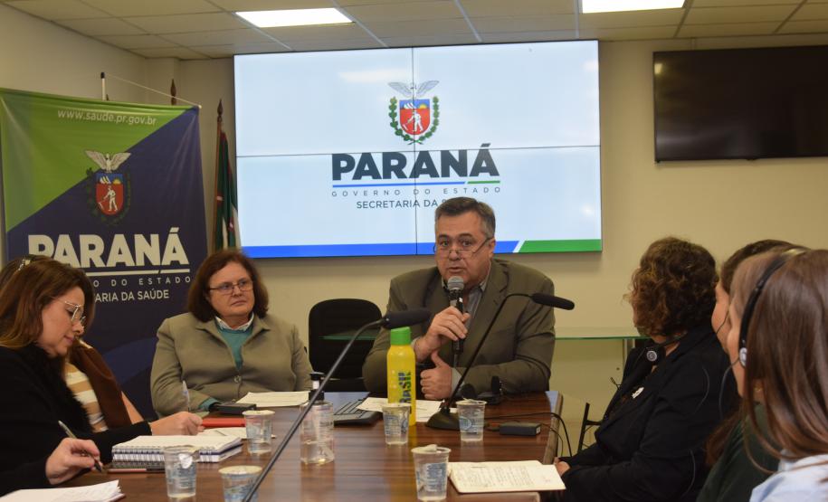Trabalho do Paraná com síndromes gripais pauta encontro com centro dos EUA
