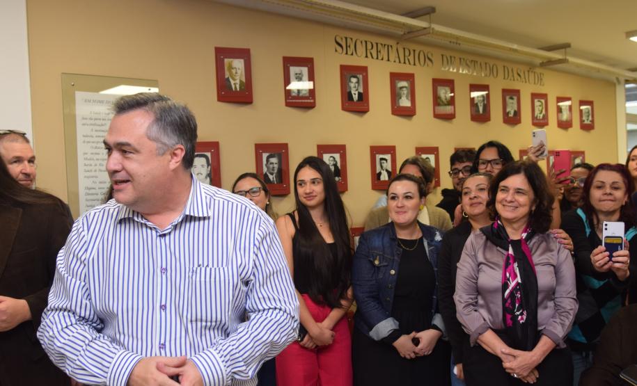 Na Sesa, ministra da Saúde destaca parceria com o Estado para o SUS no Paraná