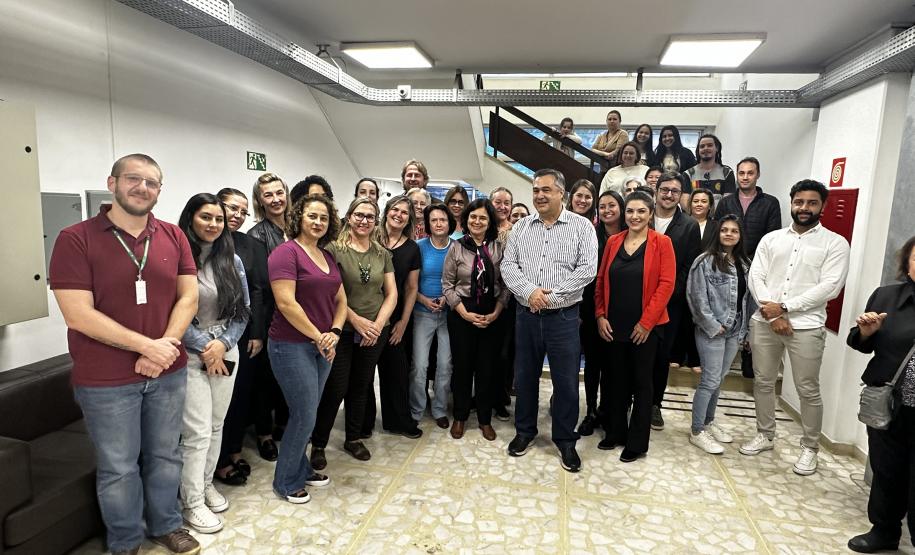 Na Sesa, ministra da Saúde destaca parceria com o Estado para o SUS no Paraná