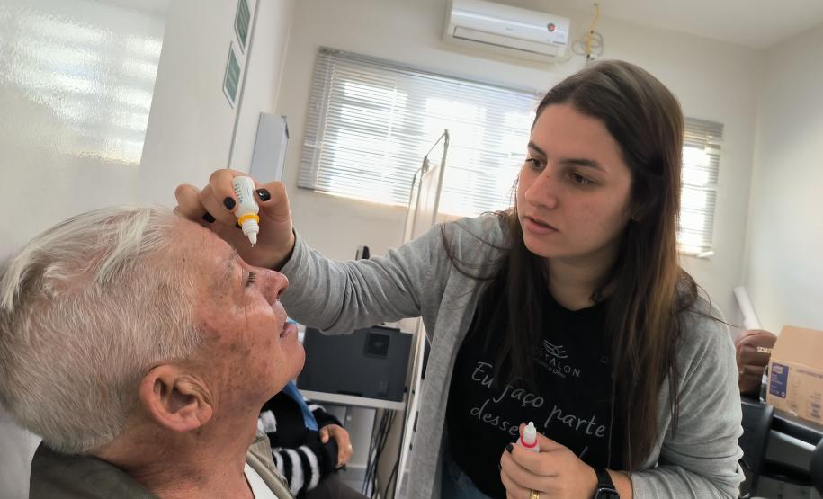 Comboio da Saúde atende mais de 600 pessoas com exames oftalmológicos em Apucarana