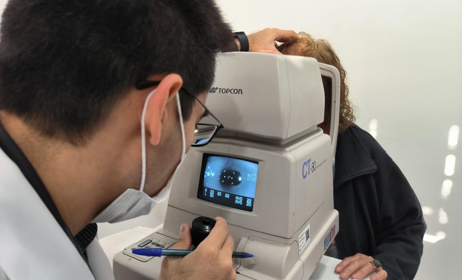 Comboio da Saúde atende mais de 600 pessoas com exames oftalmológicos em Apucarana