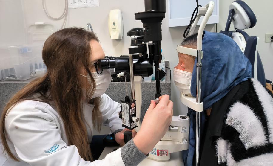 Comboio da Saúde atende mais de 600 pessoas com exames oftalmológicos em Apucarana