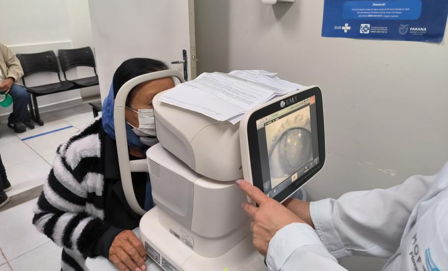 Comboio da Saúde atende mais de 600 pessoas com exames oftalmológicos em Apucarana