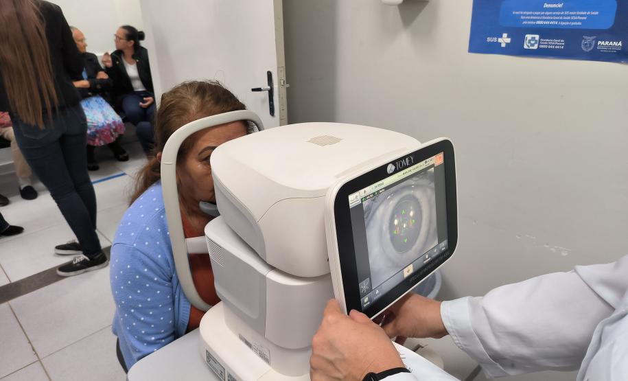 Comboio da Saúde atende mais de 600 pessoas com exames oftalmológicos em Apucarana
