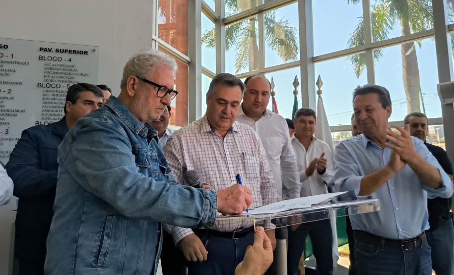 Com investimento de R$ 16,9 milhões, Estado autoriza ordem de serviço do AME de Cianorte