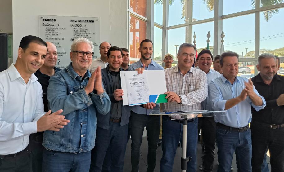 Com investimento de R$ 16,9 milhões, Estado autoriza ordem de serviço do AME de Cianorte