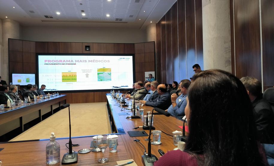Estado e Ministério da Saúde reforçam a municípios importância do Mais Médicos