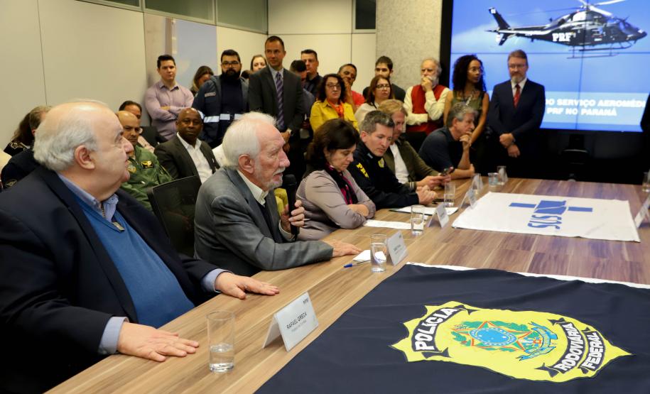 Em parceria com Estado, helicóptero da PRF vai ampliar resgates em Curitiba e RMC