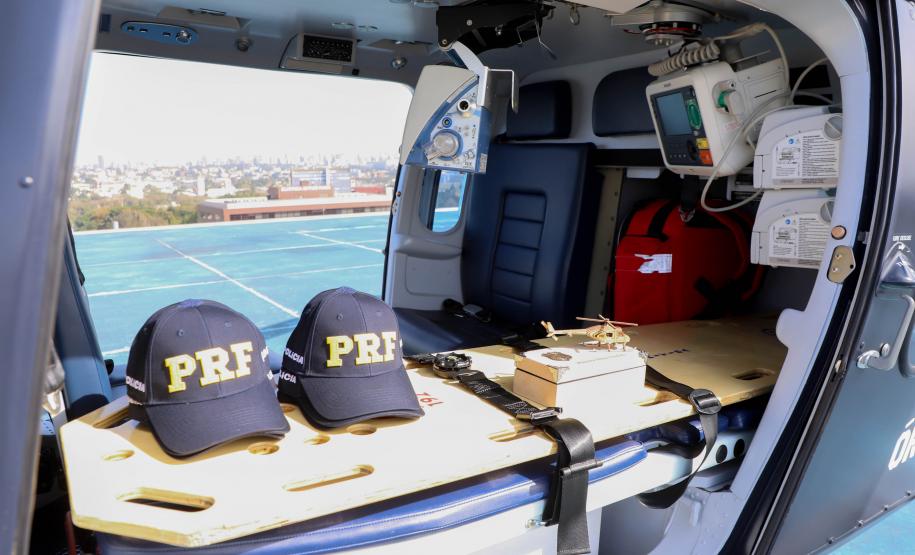 Em parceria com Estado, helicóptero da PRF vai ampliar resgates em Curitiba e RMC