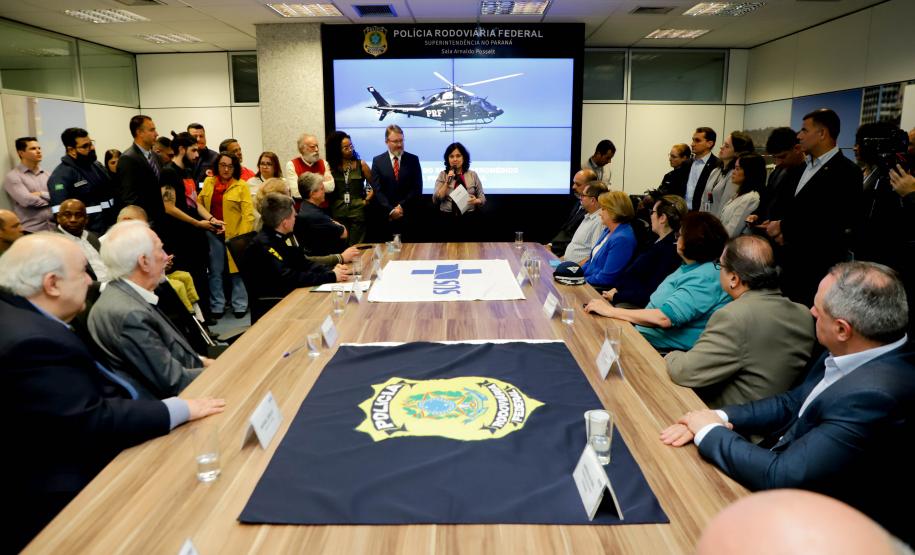 Em parceria com Estado, helicóptero da PRF vai ampliar resgates em Curitiba e RMC