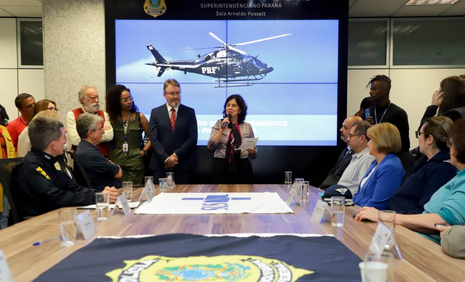 Em parceria com Estado, helicóptero da PRF vai ampliar resgates em Curitiba e RMC