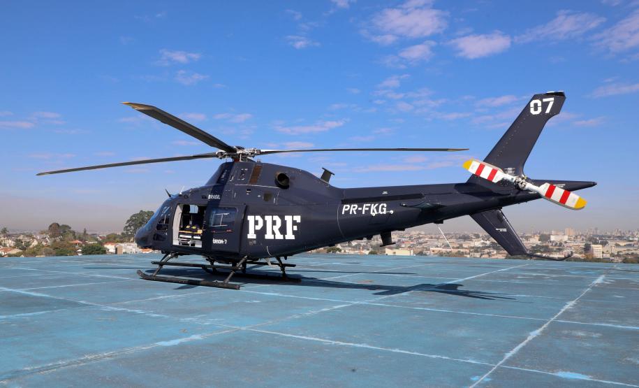 Em parceria com Estado, helicóptero da PRF vai ampliar resgates em Curitiba e RMC