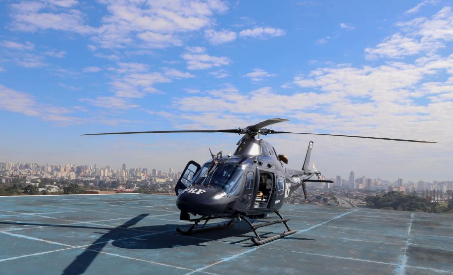 Em parceria com Estado, helicóptero da PRF vai ampliar resgates em Curitiba e RMC