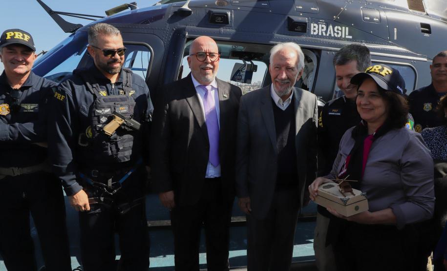 Em parceria com Estado, helicóptero da PRF vai ampliar resgates em Curitiba e RMC