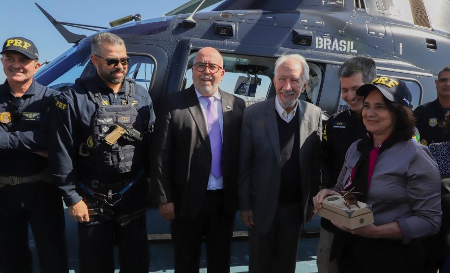 Em parceria com Estado, helicóptero da PRF vai ampliar resgates em Curitiba e RMC