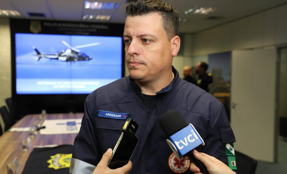 Em parceria com Estado, helicóptero da PRF vai ampliar resgates em Curitiba e RMC