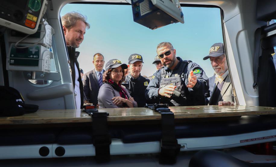 Em parceria com Estado, helicóptero da PRF vai ampliar resgates em Curitiba e RMC