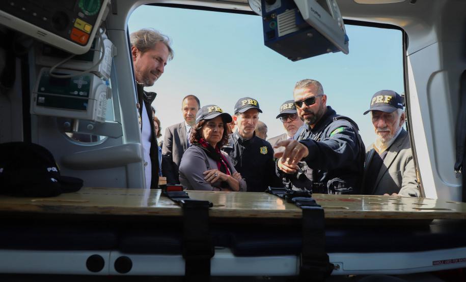 Em parceria com Estado, helicóptero da PRF vai ampliar resgates em Curitiba e RMC