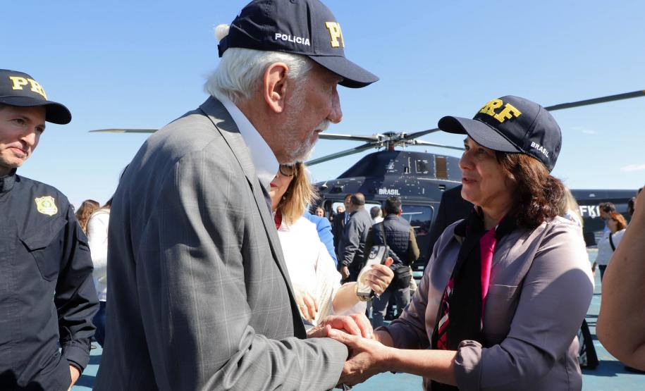 Em parceria com Estado, helicóptero da PRF vai ampliar resgates em Curitiba e RMC
