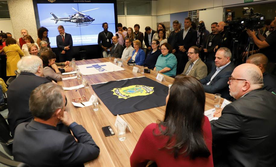 Em parceria com Estado, helicóptero da PRF vai ampliar resgates em Curitiba e RMC