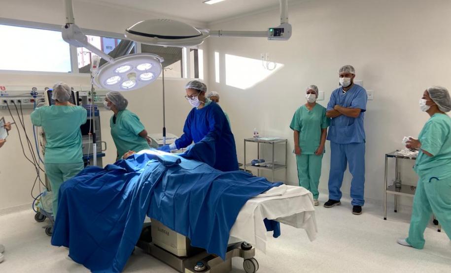 Com dez novos leitos, centro cirúrgico do Hospital Regional de Guarapuava inicia atendimentos