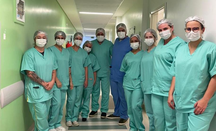 Com dez novos leitos, centro cirúrgico do Hospital Regional de Guarapuava inicia atendimentos