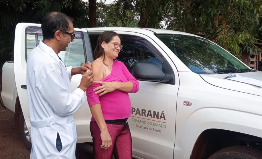 Mais de 500 doses da vacina contra meningite foram aplicadas no fim de semana no Oeste