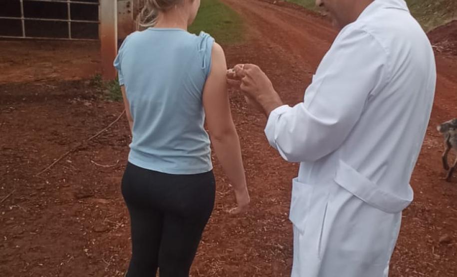 Mais de 500 doses da vacina contra meningite foram aplicadas no fim de semana no Oeste