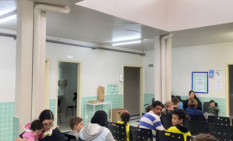 Mais de 500 doses da vacina contra meningite foram aplicadas no fim de semana no Oeste