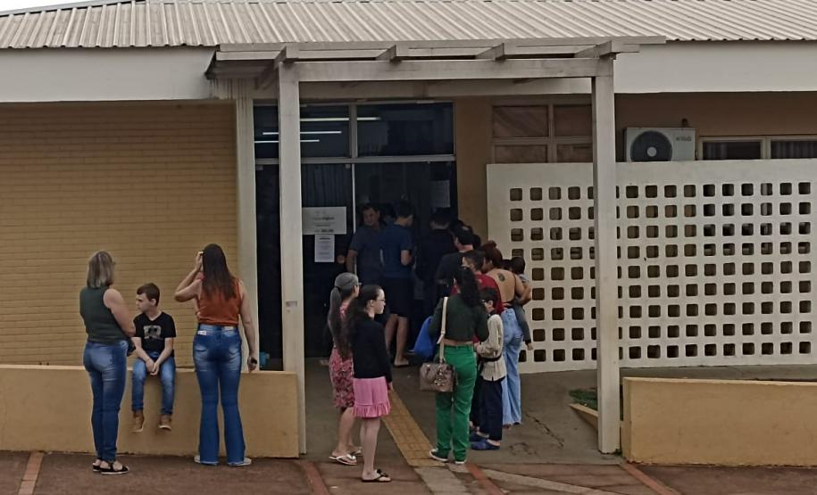 Mais de 500 doses da vacina contra meningite foram aplicadas no fim de semana no Oeste