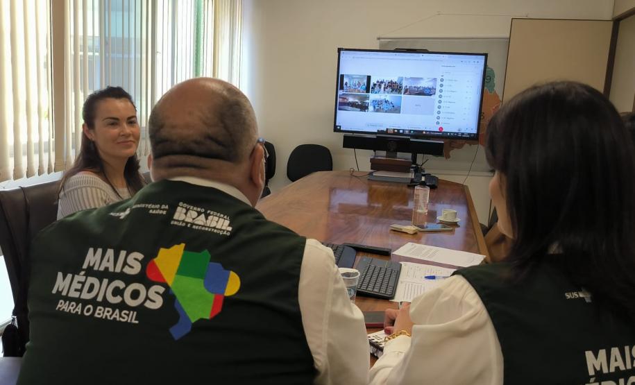 Saúde promove ação de acolhimento para profissionais do Programa Mais Médicos