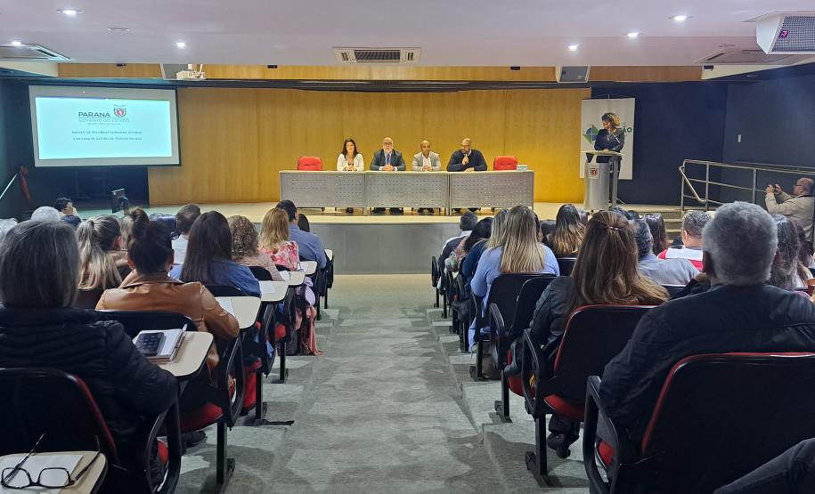 Profissionais da saúde participam da primeira oficina voltada para a gestão de pessoas da Sesa