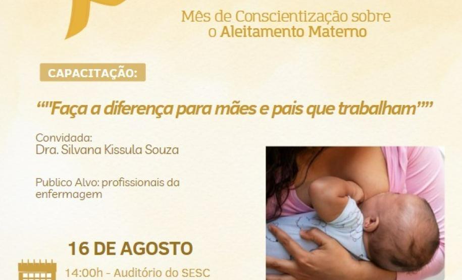 Agosto Dourado: Saúde promove diversas ações para incentivo à amamentação
