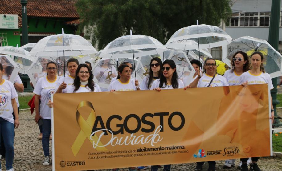 Agosto Dourado: Saúde promove diversas ações para incentivo à amamentação