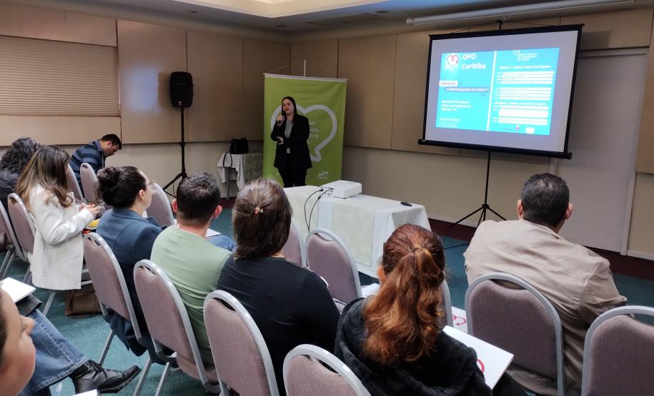 Saúde capacita profissionais sobre doação de órgãos e tecidos para transplante