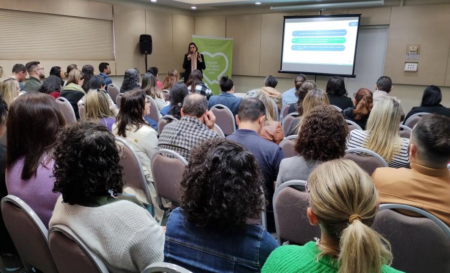 Saúde capacita profissionais sobre doação de órgãos e tecidos para transplante