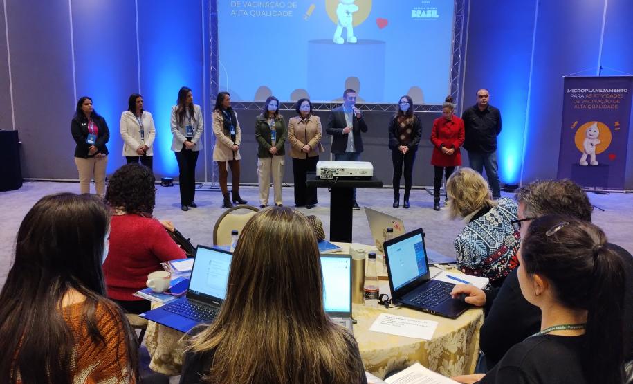 Paraná recebe oficina que reforça ações de vacinação para toda região Sul