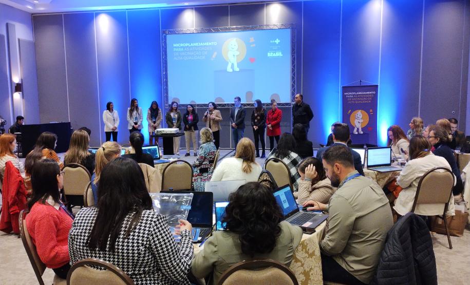 Paraná recebe oficina que reforça ações de vacinação para toda região Sul