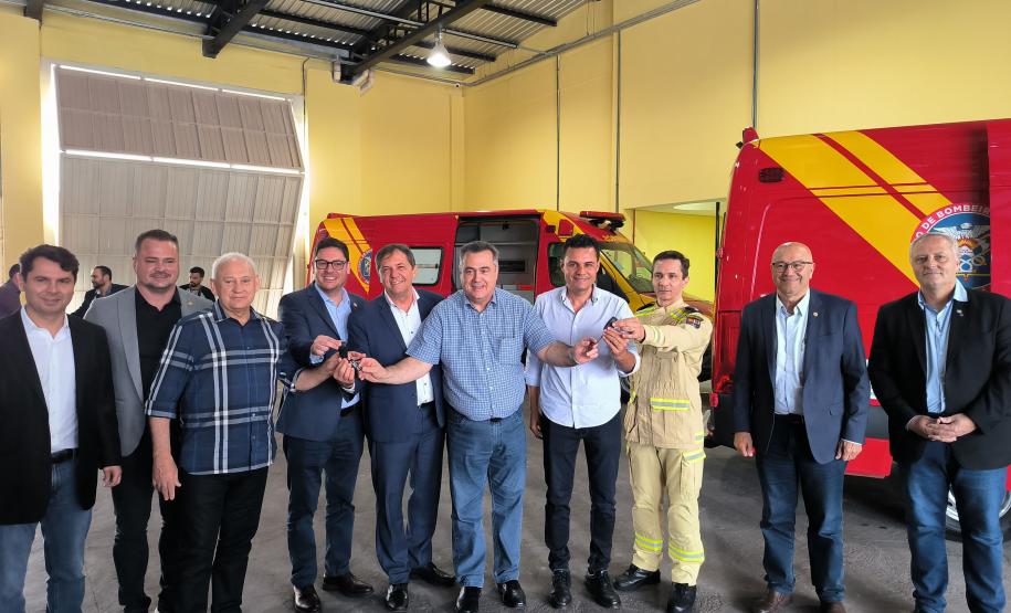 Governo reforça atendimento do Siate com novas ambulâncias para Foz do Iguaçu e Medianeira