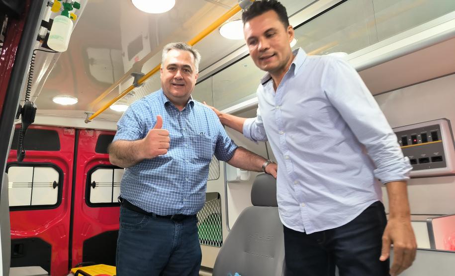 Governo reforça atendimento do Siate com novas ambulâncias para Foz do Iguaçu e Medianeira