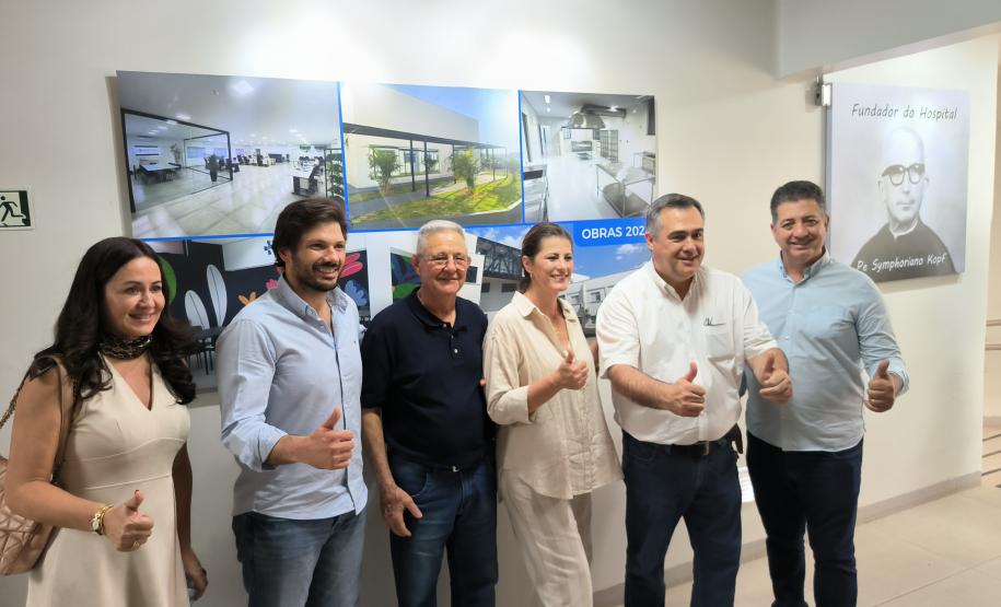 Com investimento de R$ 2 milhões, Governo entrega obras da Santa Casa de Cambé