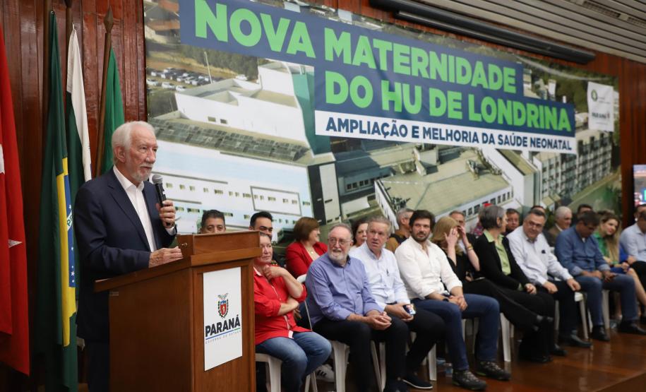 Estado libera R$ 3,79 milhões para implementação da maternidade do HU de Londrina