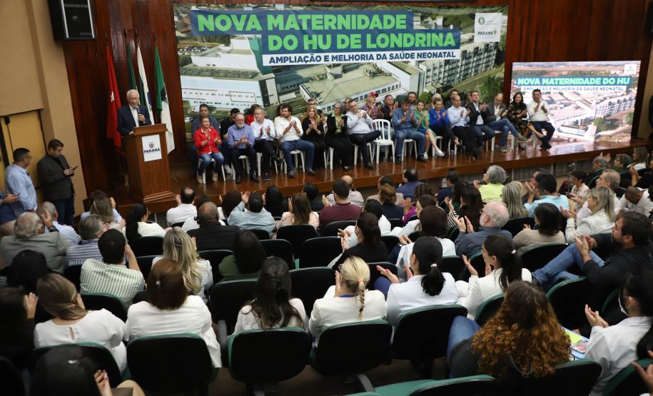Estado libera R$ 3,79 milhões para implementação da maternidade do HU de Londrina
