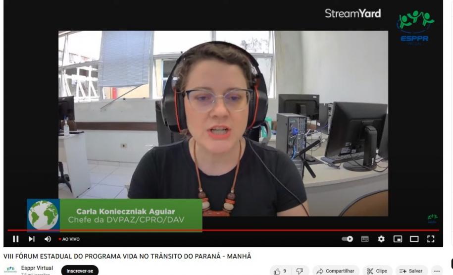 Estado promove fórum para debater desenvolvimento do Programa Vida no Trânsito