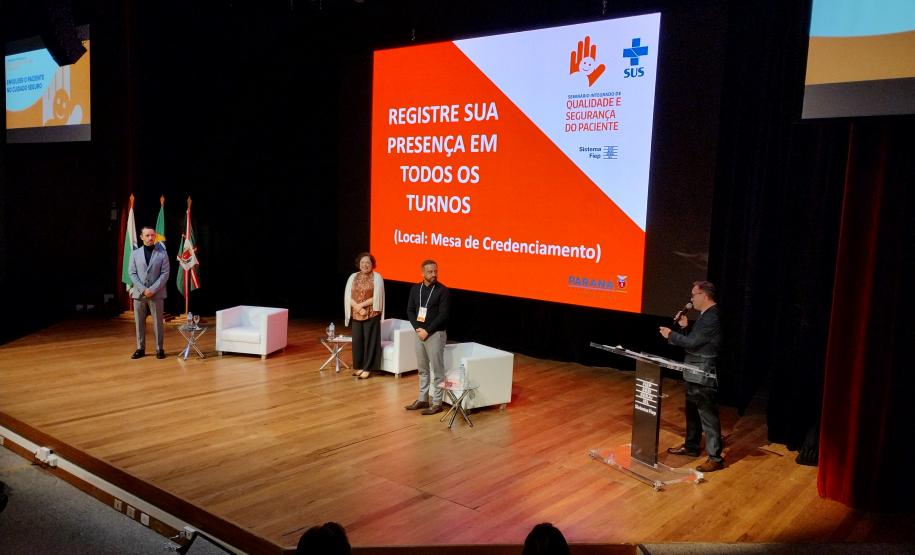 Saúde promove evento sobre qualidade e segurança do paciente