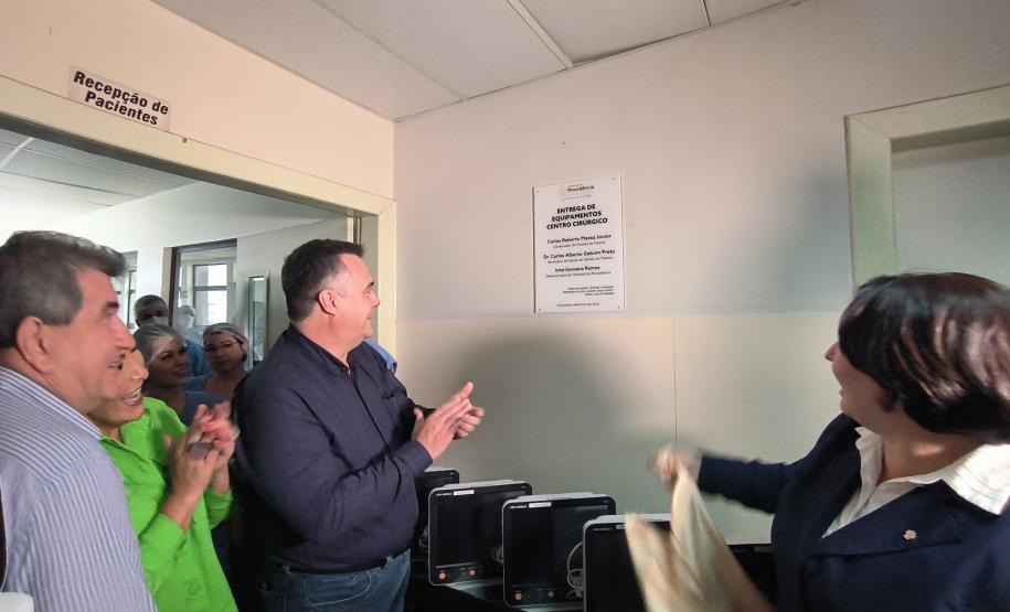Com apoio do Estado, Hospital da Providência de Apucarana inaugura nova ala de UTI