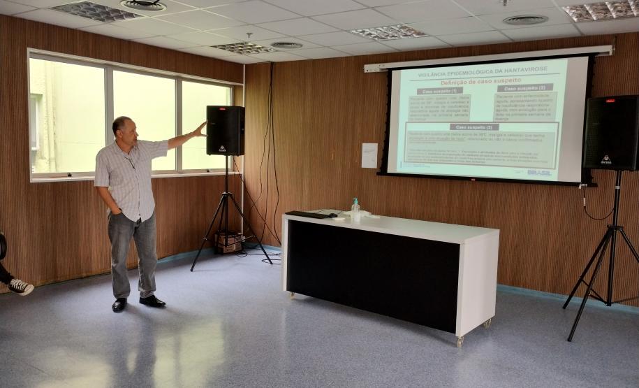 Saúde promove capacitação de técnicos, médicos e enfermeiros sobre hantavirose