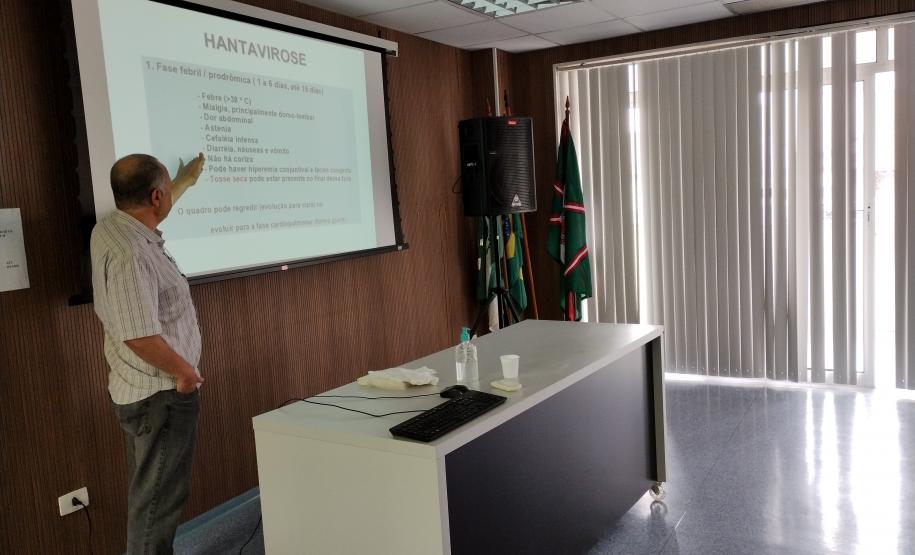 Saúde promove capacitação de técnicos, médicos e enfermeiros sobre hantavirose