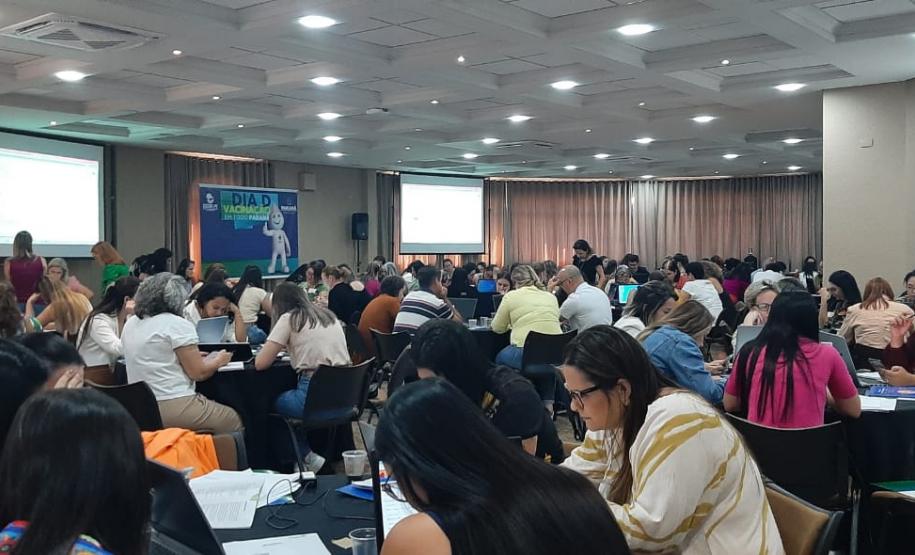 Saúde realiza 3ª etapa da oficina que busca ampliar a cobertura vacinal no Paraná