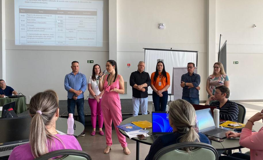 Saúde realiza 3ª etapa da oficina que busca ampliar a cobertura vacinal no Paraná